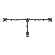Suport Gembird Adjustable desk 3-display mounting arm (rotate, tilt, swivel), 17”-27”, up to 7 kg MA-D3-01