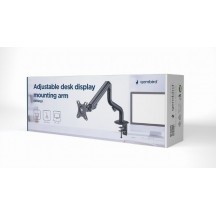 Suport Gembird Adjustable desk display mounting arm (tilting), 13”-27”, up to 7 kg MA-DA1-02