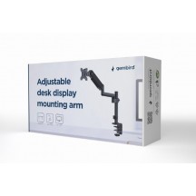 Suport Gembird Adjustable desk display mounting arm, 17”-32”, up to 9 kg MA-DA1P-01