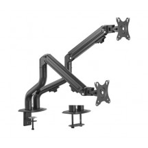 Suport Gembird Adjustable desk 2-display mounting arm (tilting), 13”-27”, up to 7 kg MA-DA2-02