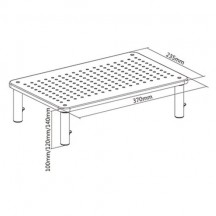 Suport Gembird Adjustable monitor stand (triangle) MS-TABLE-02