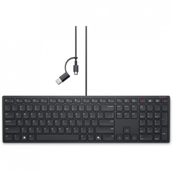 Tastatura Dell Pro Wired Collaboration Keyboard - KB525C 580-BBSX