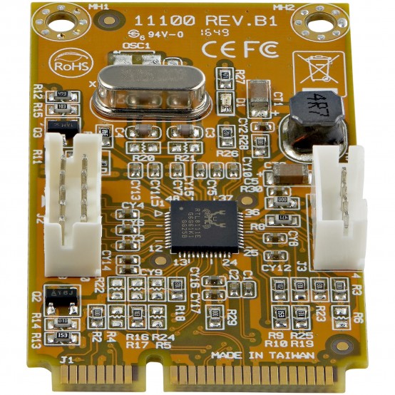 Placa de retea StarTech.com Mini PCI Express Gigabit Ethernet Network Adapter NIC Card - TAA ST1000SMPEX