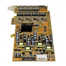 Placa de retea StarTech.com 4 Port Gigabit Power over Ethernet PCIe Network Card - PSE / PoE PCI Express NIC - TAA ST4000PEXPSE