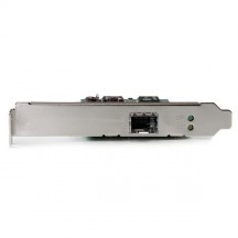 Placa de retea StarTech.com PCI Express Gigabit Ethernet Fiber Network Card w/ Open SFP - PCIe SFP Network Card Adapter NIC - T
