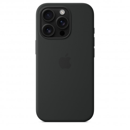 Husa Apple iPhone 16 Pro Silicone Case with MagSafe - Black MYYJ3ZM/A