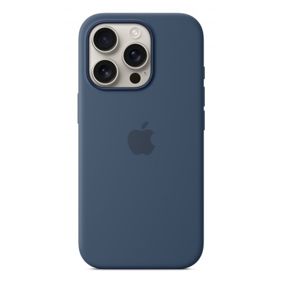 Husa Apple iPhone 16 Pro Silicone Case with MagSafe – Denim MYYK3ZM/A