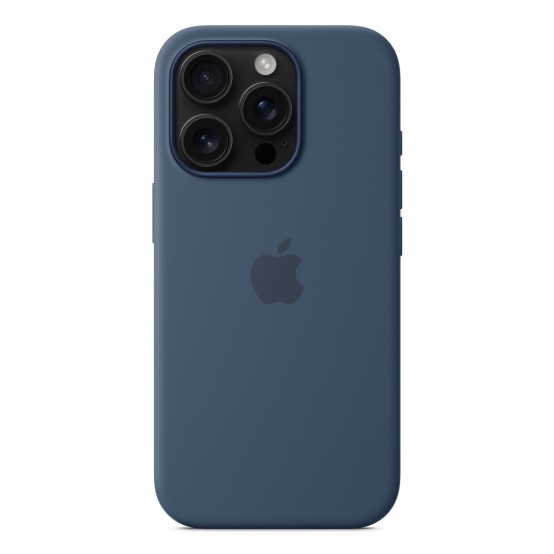 Husa Apple iPhone 16 Pro Silicone Case with MagSafe – Denim MYYK3ZM/A