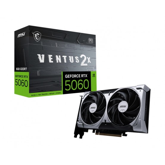 Placa video MSI GeForce RTX 5060 8G VENTUS 2X OC V537-002R