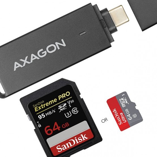Card reader Axagon  CRE-S2C