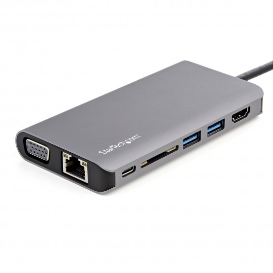 Adaptor StarTech.com USB-C Mini Travel Dock w/ 4K HDMI or 1080p VGA DKT30CHVAUSP