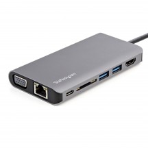 Adaptor StarTech.com USB-C Mini Travel Dock w/ 4K HDMI or 1080p VGA DKT30CHVAUSP