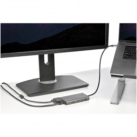 Adaptor StarTech.com USB-C Mini Travel Dock w/ 4K HDMI or 1080p VGA DKT30CHVAUSP