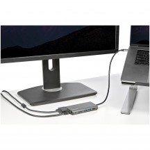 Adaptor StarTech.com USB-C Mini Travel Dock w/ 4K HDMI or 1080p VGA DKT30CHVAUSP