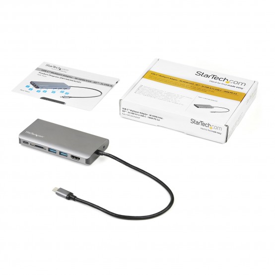 Adaptor StarTech.com USB-C Mini Travel Dock w/ 4K HDMI or 1080p VGA DKT30CHVAUSP