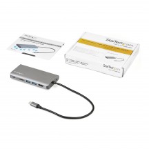 Adaptor StarTech.com USB-C Mini Travel Dock w/ 4K HDMI or 1080p VGA DKT30CHVAUSP
