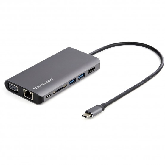 Adaptor StarTech.com USB-C Mini Travel Dock w/ 4K HDMI or 1080p VGA DKT30CHVAUSP