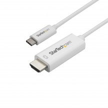 Cablu StarTech.com 4K 60Hz USB Type C to HDMI 2.0 Video Adapter Cable CDP2HD1MWNL