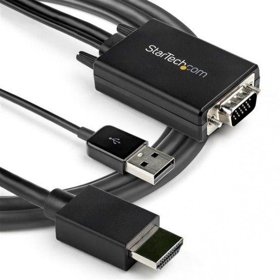 Cablu StarTech.com VGA to HDMI adapter cable VGA2HDMM2M