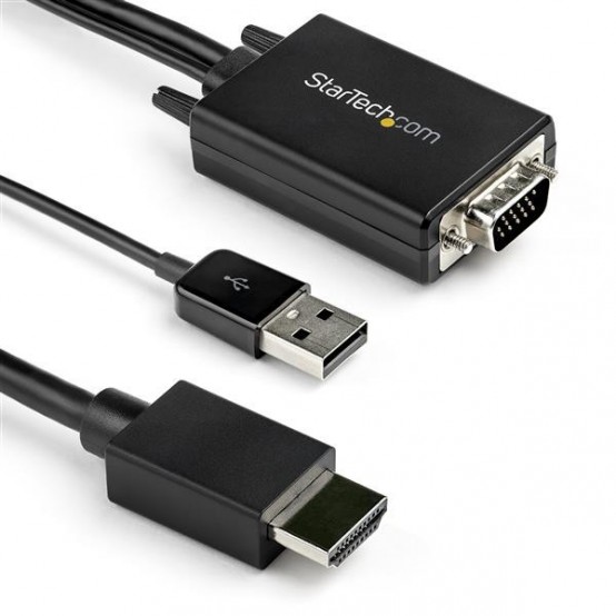 Cablu StarTech.com VGA to HDMI adapter cable VGA2HDMM2M