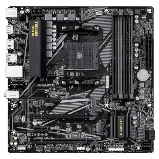 Placa de baza GigaByte  B550M DS3H R2