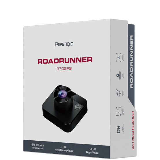Camera de bord Prestigio RoadRunner 370GPS PCDVRR370GPS