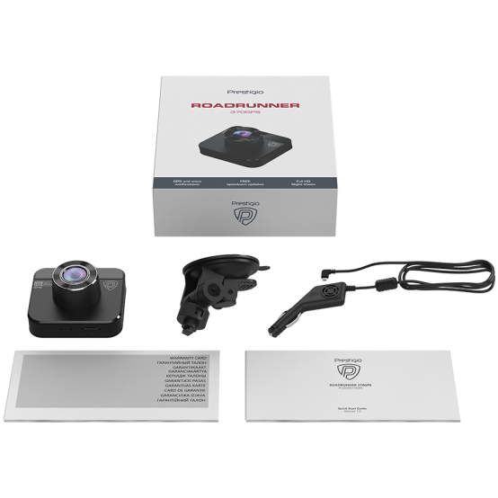 Camera de bord Prestigio RoadRunner 370GPS PCDVRR370GPS