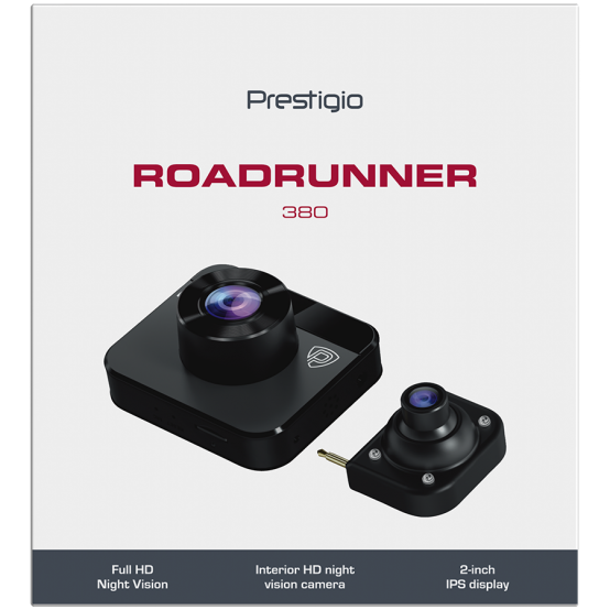 Camera de bord Prestigio RoadRunner 380 PCDVRR380