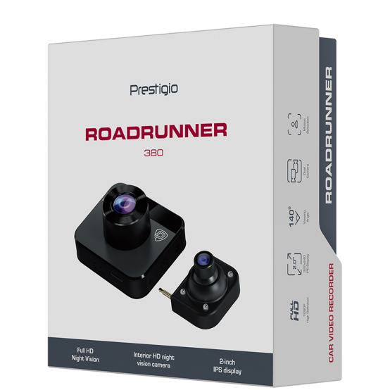 Camera de bord Prestigio RoadRunner 380 PCDVRR380