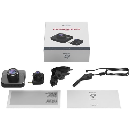 Camera de bord Prestigio RoadRunner 380 PCDVRR380