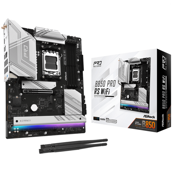 Placa de baza ASRock B850 Pro RS WiFi 90-MXBQL0-A0UAYZ