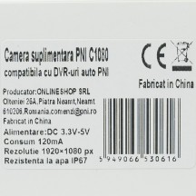 Camera de bord PNI  PNI-C1080
