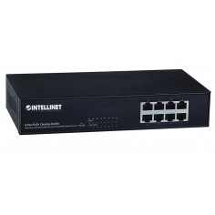 Switch Intellinet 8-Port Fast Ethernet PoE+ 560764