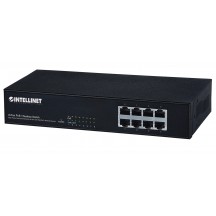 Switch Intellinet 8-Port Fast Ethernet PoE+ 560764