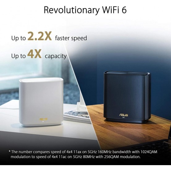Router ASUS ZenWiFi AX XT8 (B-1-PK) 90IG0590-MO3G50