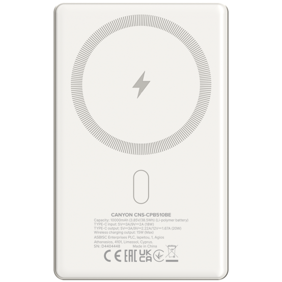 Acumulator Canyon  CNS-CPB510BE