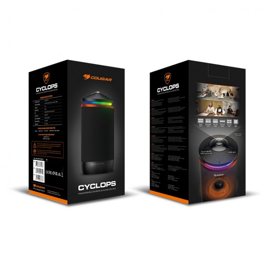 Camera web Cougar Cyclops AIO CGR-CAM3-RWB-01