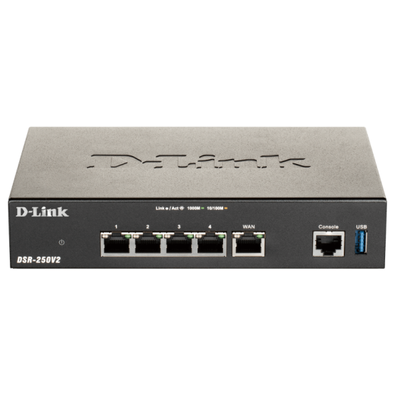 Router D-Link Unified Services VPN Router DSR-250V2/E