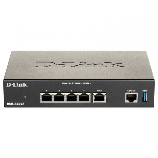 Router D-Link Unified Services VPN Router DSR-250V2/E