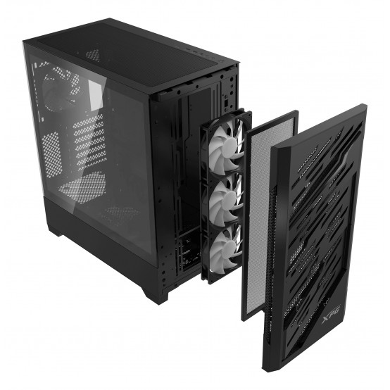 Carcasa XPG Starker Air BTF Black CAXPSTARKAIRBTFBK