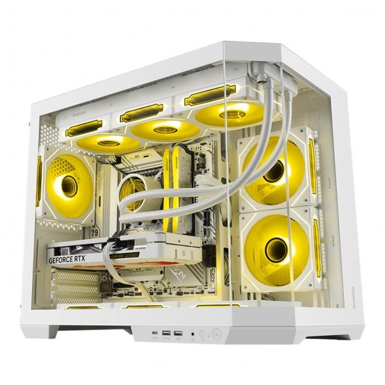 Carcasa Segotep  LUMI-3T-WH