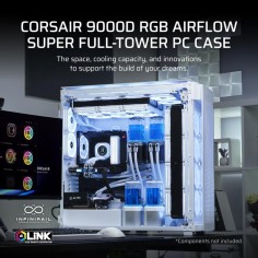Carcasa Corsair 9000D RGB AIRFLOW Super Full-Tower PC Case CC-9011274-WW 2