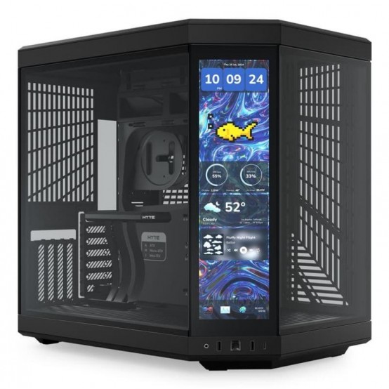 Carcasa HYTE Y70 Touch Infinite Pitch Black CS-HYTE-Y70TTI-BB