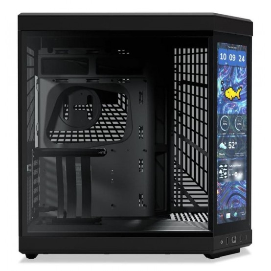 Carcasa HYTE Y70 Touch Infinite Pitch Black CS-HYTE-Y70TTI-BB