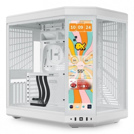 Carcasa HYTE Y70 Touch Infinite Panda	Snow White CS-HYTE-Y70TTI-WW