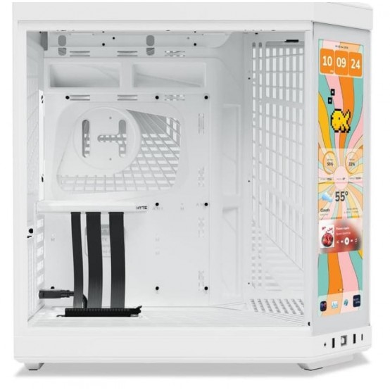 Carcasa HYTE Y70 Touch Infinite Panda	Snow White CS-HYTE-Y70TTI-WW