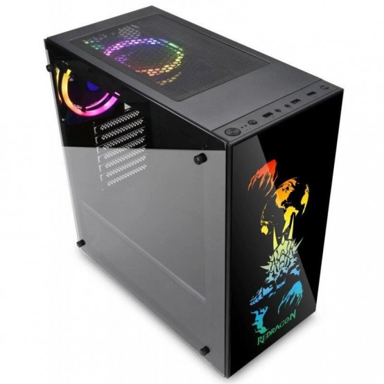 Carcasa Redragon SteelJaw GC-608-BK