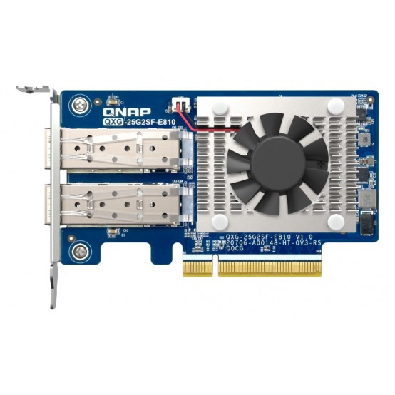 Placa de retea QNAP  QXG-25G2SF-E810