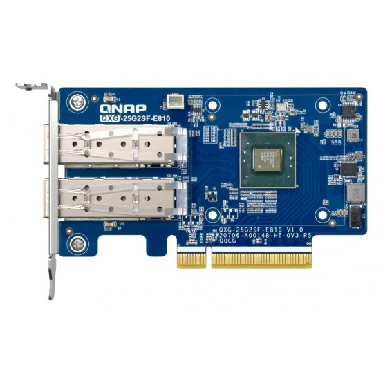 Placa de retea QNAP  QXG-25G2SF-E810