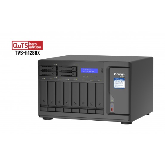 NAS QNAP  TVS-h1288X-W1250-16G